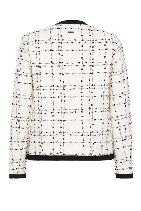 Ženski sako od buklea sa imitacijom džepova Tiffany Production